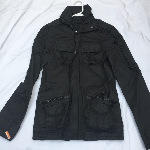 superdry blackwatch jacket
